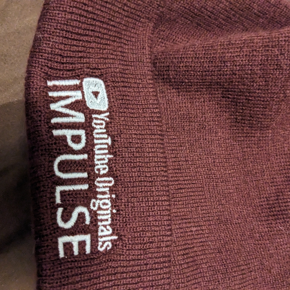 YouTube impulse beanie hat